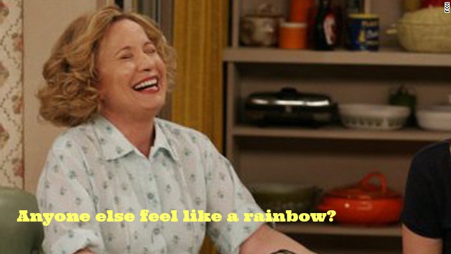 kitty 70s show rainbow